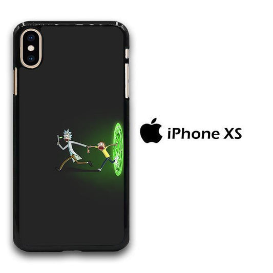 Rick and Morty Dimention iPhone Xs Case - ezzyst
