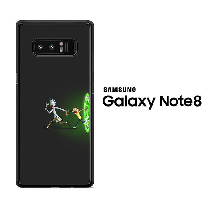 Rick and Morty Dimention Samsung Galaxy Note 8 Case