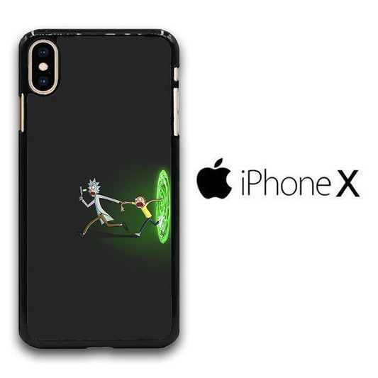 Rick and Morty Dimention iPhone X Case - ezzyst