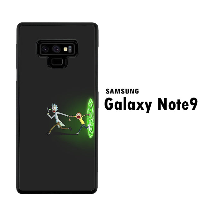 Rick and Morty Dimention Samsung Galaxy Note 9 Case