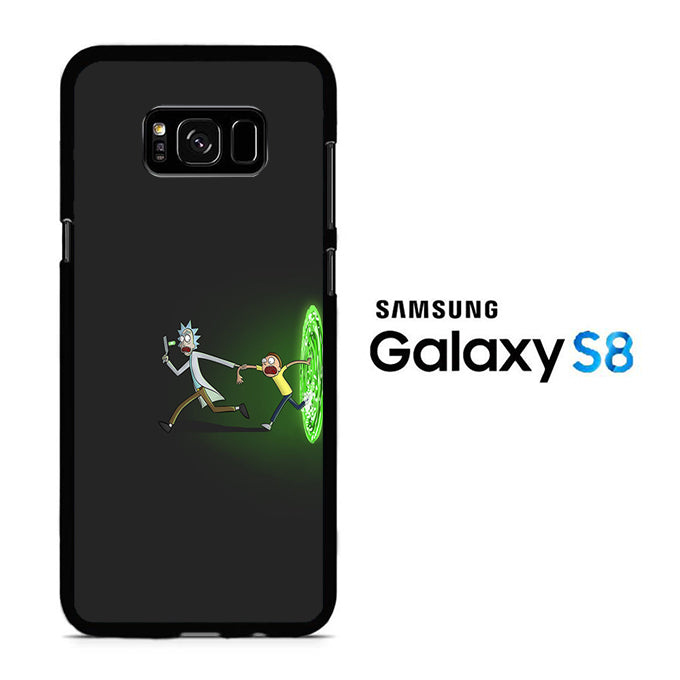 Rick and Morty Dimention Samsung Galaxy S8 Case