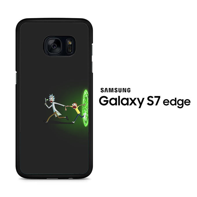 Rick and Morty Dimention Samsung Galaxy S7 Edge Case