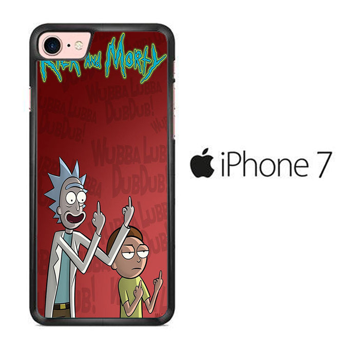 Rick and Morty Dub iPhone 7 Case