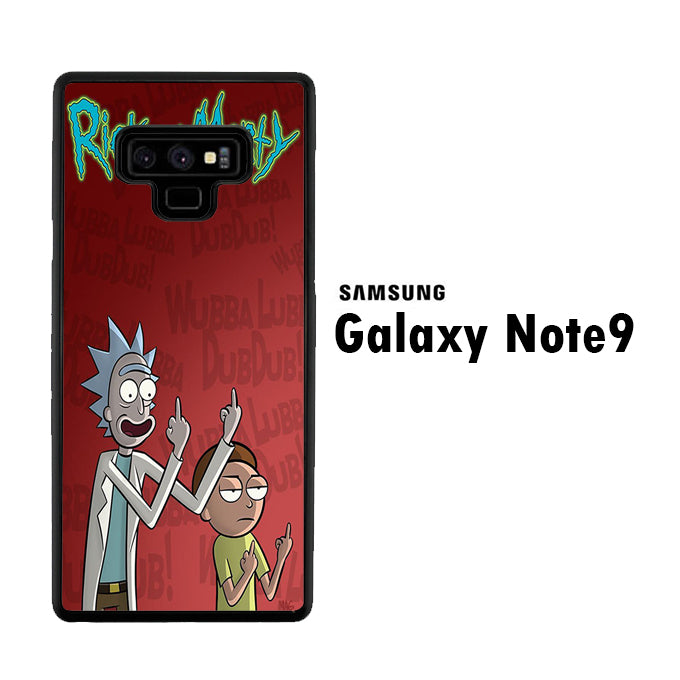 Rick and Morty Dub Samsung Galaxy Note 9 Case