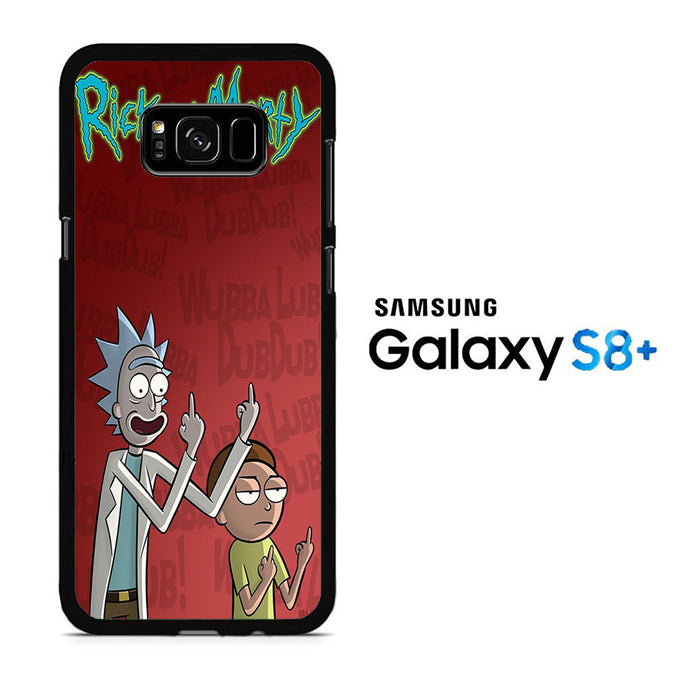 Rick and Morty Dub Samsung Galaxy S8 Plus Case