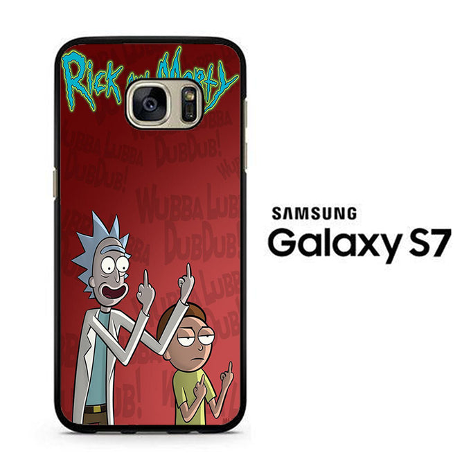 Rick and Morty Dub Samsung Galaxy S7 Case