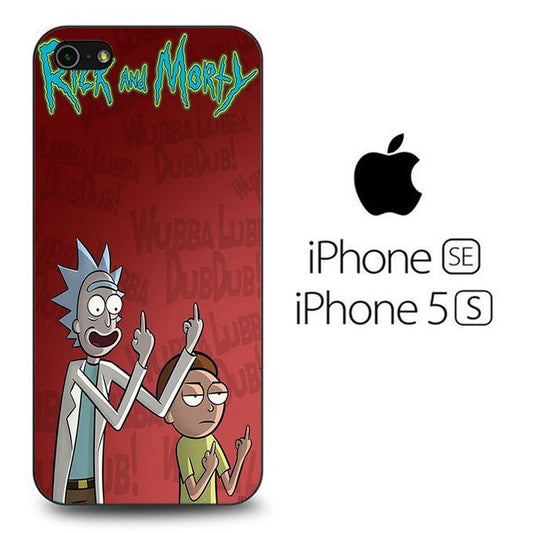 Rick and Morty Dub iPhone 5 | 5s Case - ezzyst