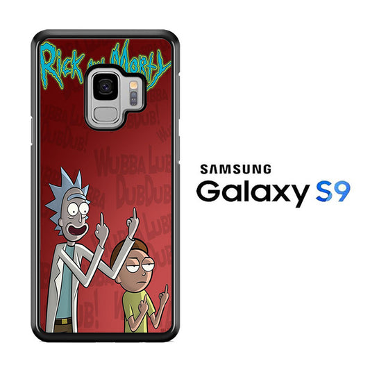 Rick and Morty Dub Samsung Galaxy S9 Case
