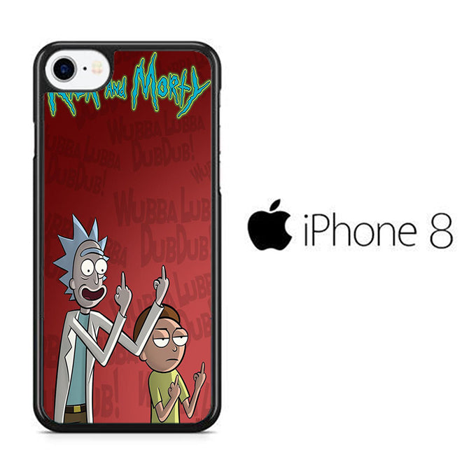 Rick and Morty Dub iPhone 8 Case