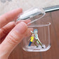 Rick and Morty Glared Protective Clear Case Cover For Apple Airpods