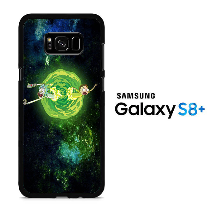 Rick and Morty Green Slime Samsung Galaxy S8 Plus Case
