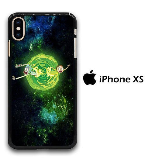 Rick and Morty Green Slime iPhone Xs Case - ezzyst