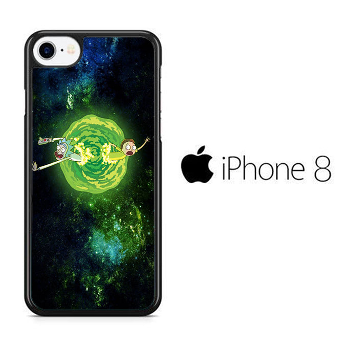 Rick and Morty Green Slime iPhone 8 Case