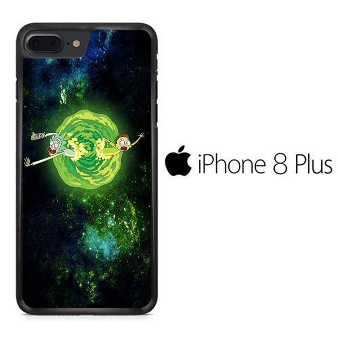 Rick and Morty Green Slime iPhone 8 Plus Case - ezzyst