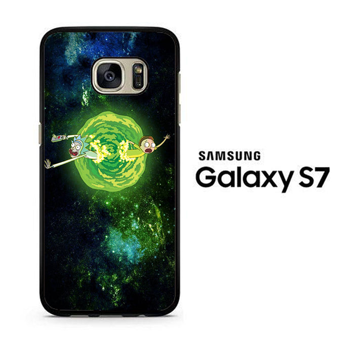 Rick and Morty Green Slime Samsung Galaxy S7 Case