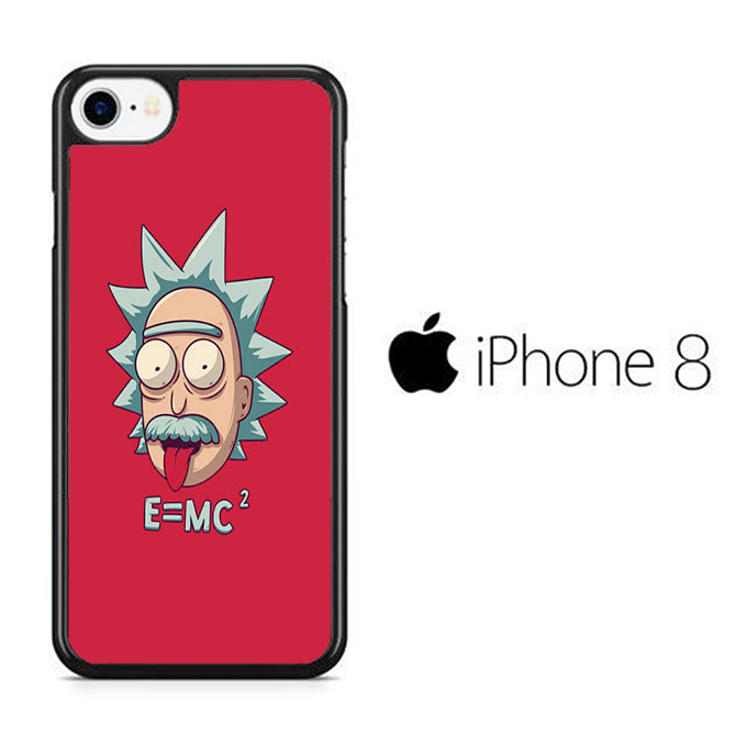 Rick and Morty Red iPhone 8 Case