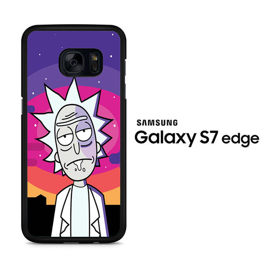 Rick and Morty Sky Samsung Galaxy S7 Edge Case