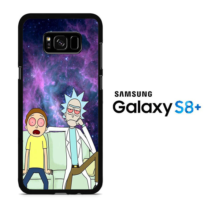Rick and Morty Stars Samsung Galaxy S8 Plus Case