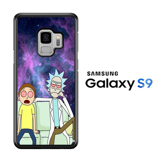 Rick and Morty Stars Samsung Galaxy S9 Case