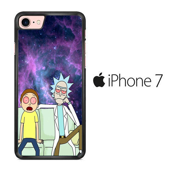 Rick and Morty Stars iPhone 7 Case