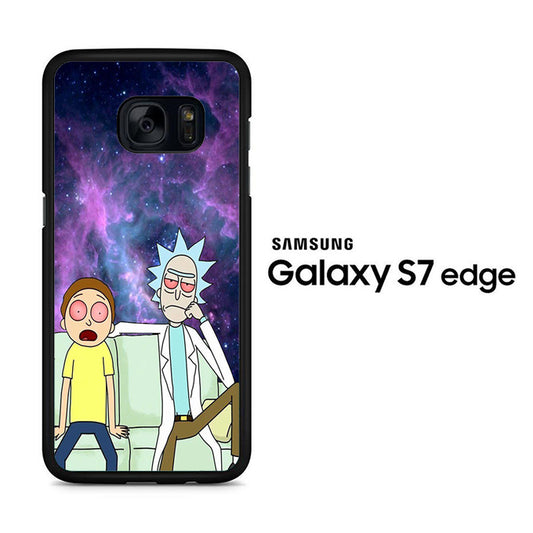 Rick and Morty Stars Samsung Galaxy S7 Edge Case
