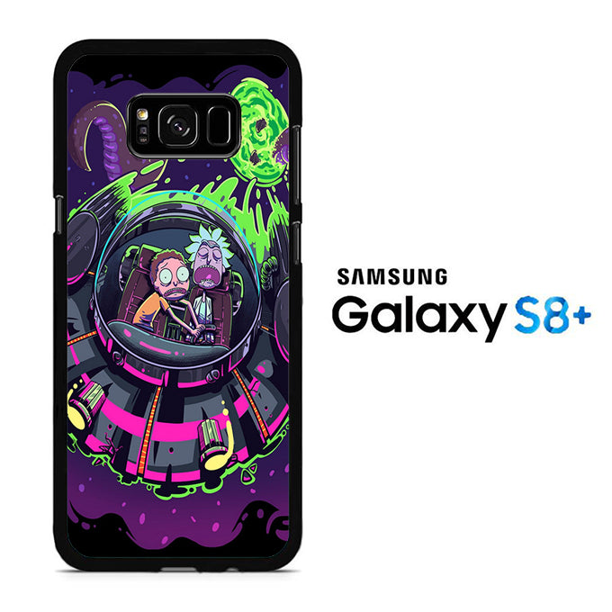 Rick and Morty Ufo Samsung Galaxy S8 Plus Case