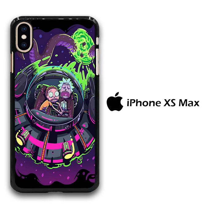 Rick and Morty Ufo iPhone Xs Max Case