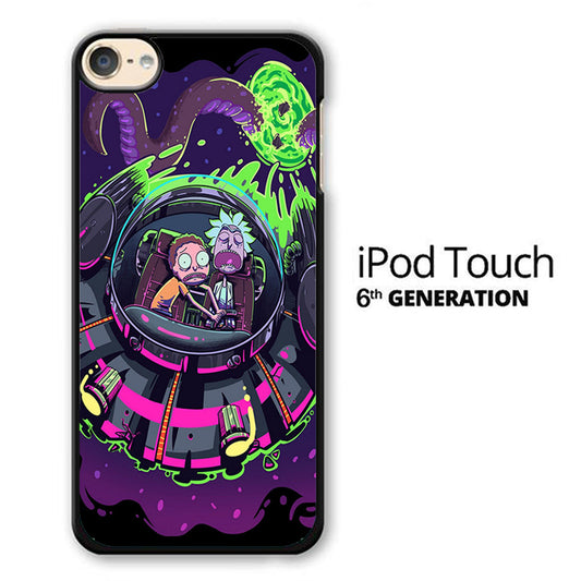 Rick and Morty Ufo iPod Touch 6 Case