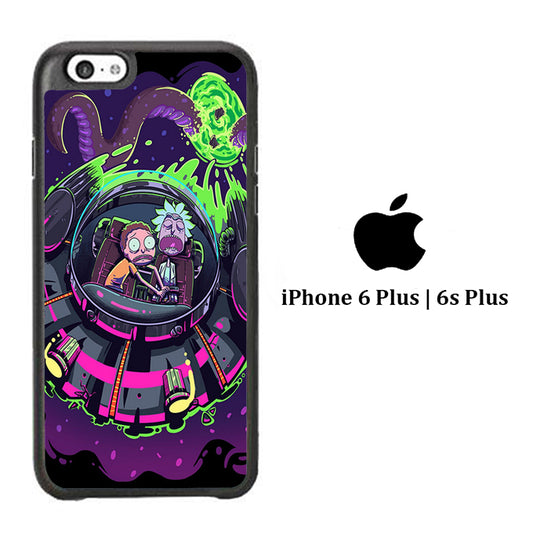 Rick and Morty Ufo iPhone 6 Plus | 6s Plus Case