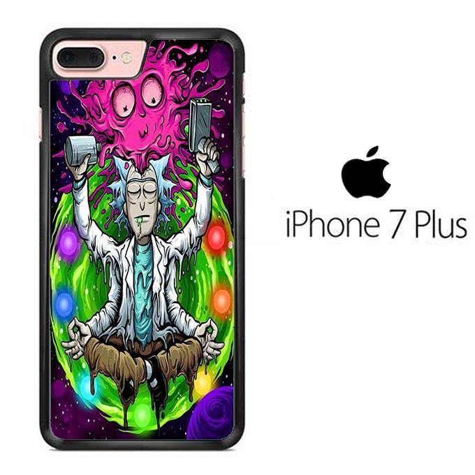 Rick and Morty Yoga iPhone 7 Plus Case - ezzyst