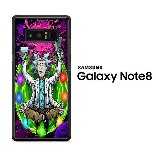 Rick and Morty Yoga Samsung Galaxy Note 8 Case