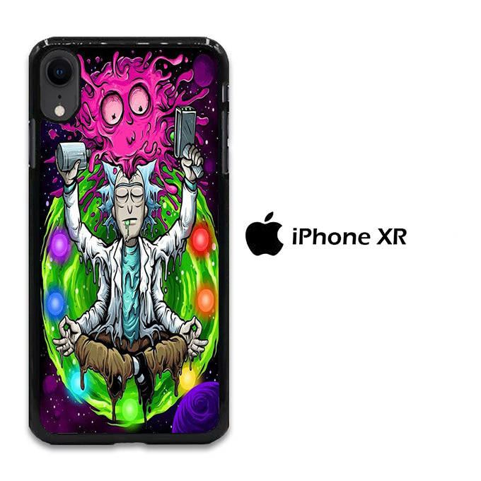 Rick and Morty Yoga iPhone XR Case