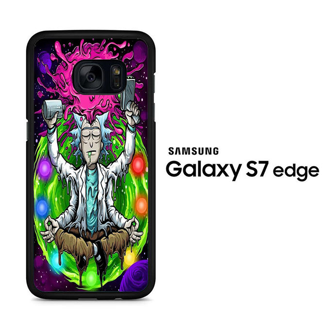 Rick and Morty Yoga Samsung Galaxy S7 Edge Case