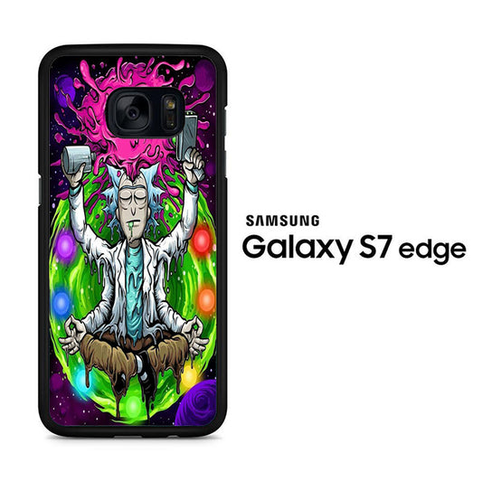 Rick and Morty Yoga Samsung Galaxy S7 Edge Case