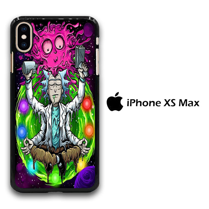 Rick and Morty Yoga iPhone Xs Max Case