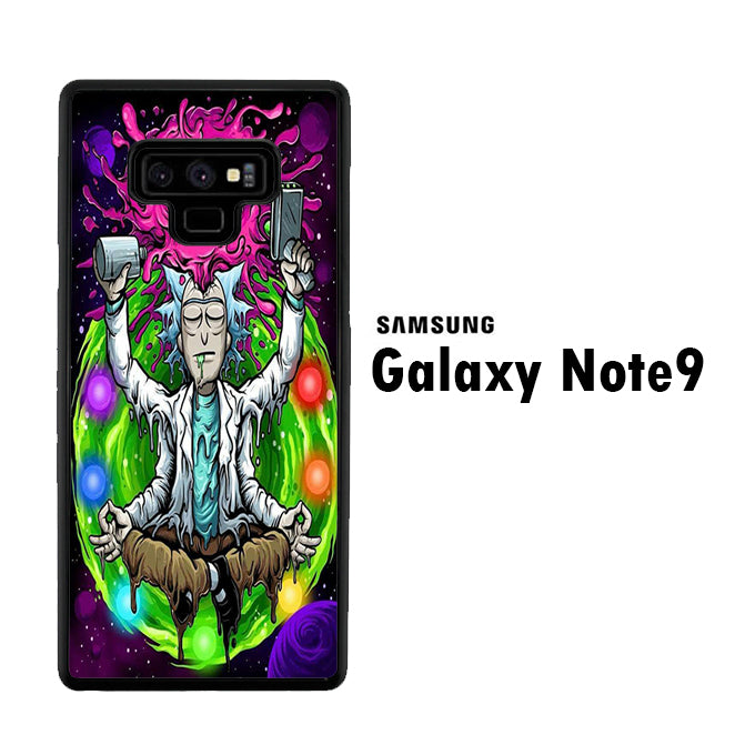 Rick and Morty Yoga Samsung Galaxy Note 9 Case