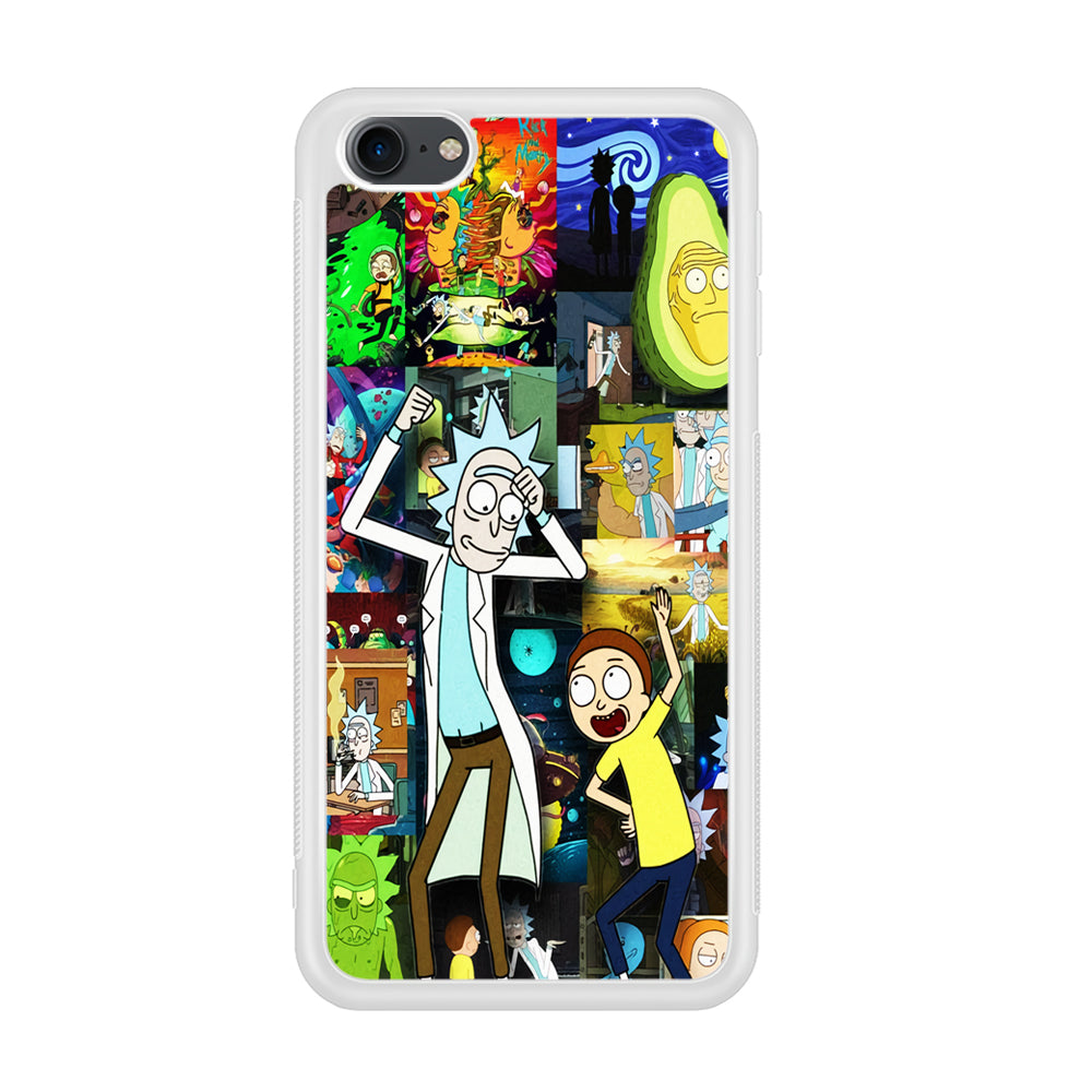 Rick and Morty Dance In Collage iPod Touch 6 Case