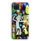 Rick and Morty Dance In Collage Samsung Galaxy A12 Case