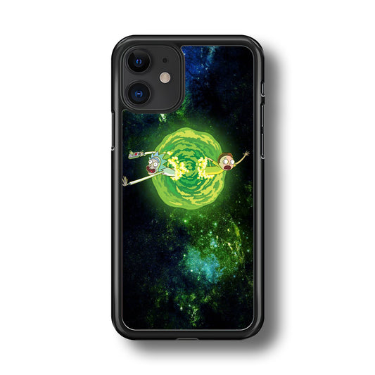 Rick and Morty Green Slime iPhone 11 Case
