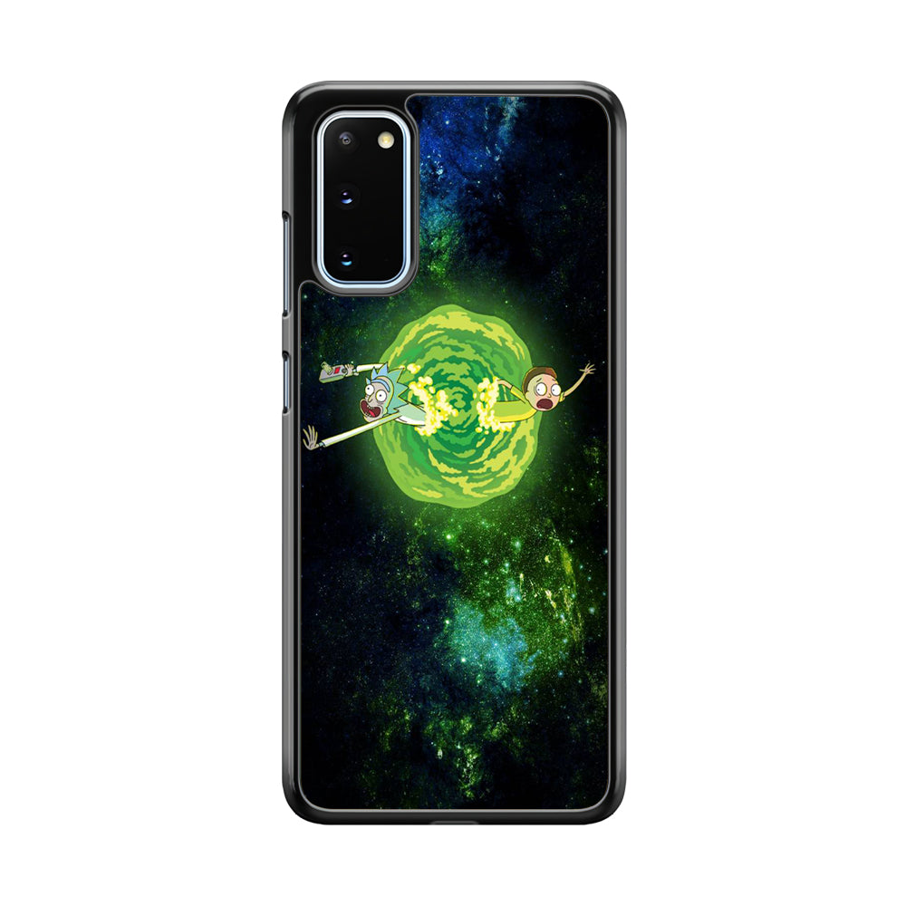 Rick and Morty Green Slime Samsung Galaxy S20 Case