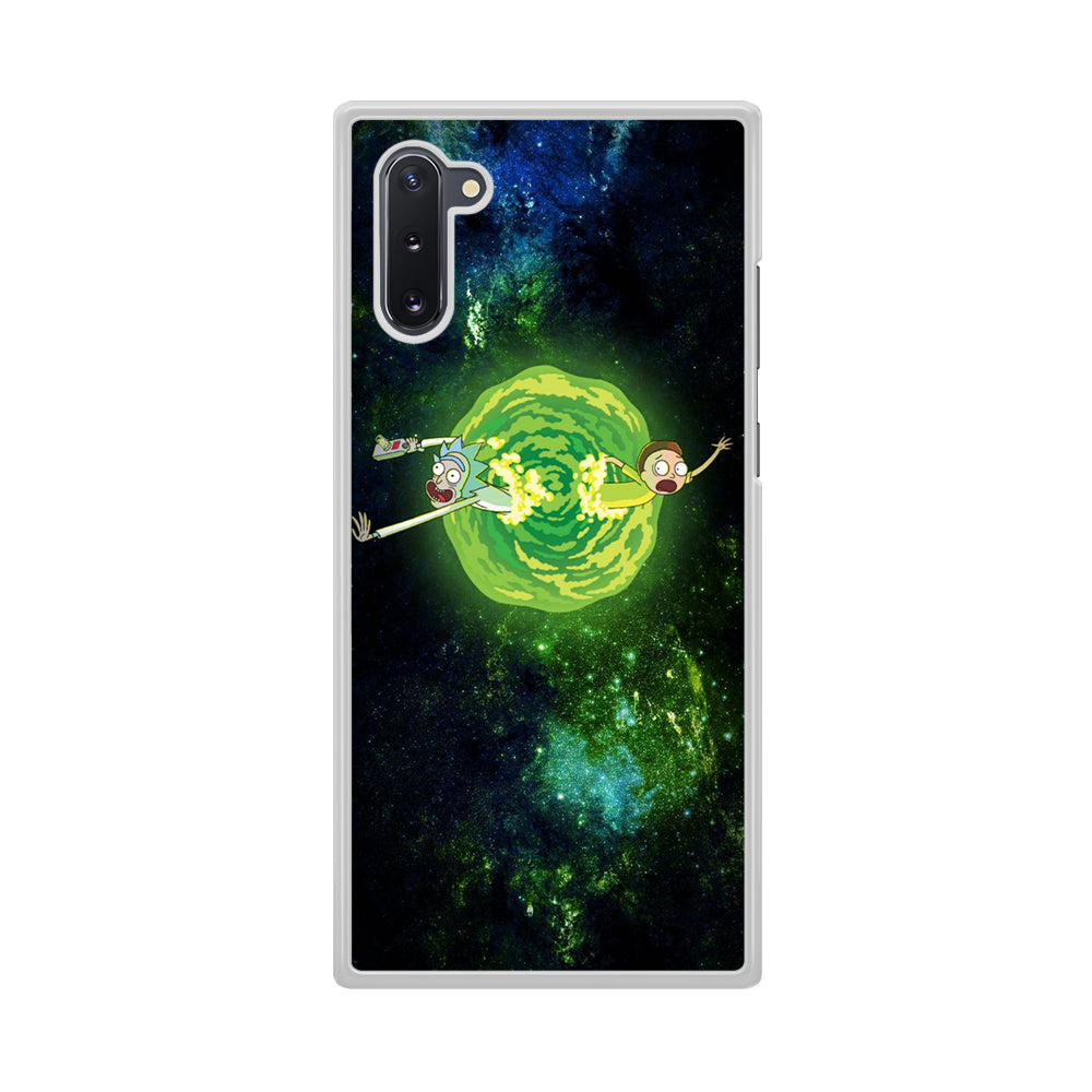 Rick and Morty Green Slime Samsung Galaxy Note 10 Case