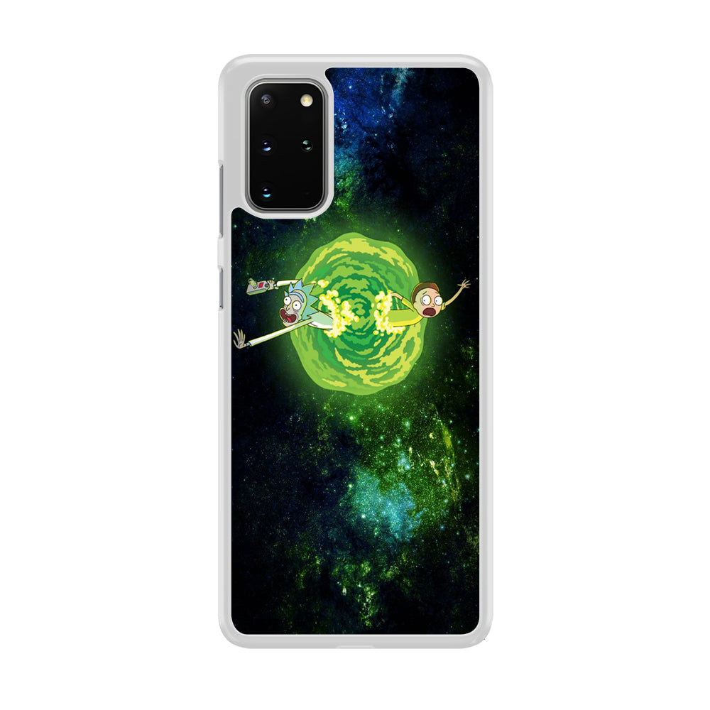 Rick and Morty Green Slime Samsung Galaxy S20 Plus Case