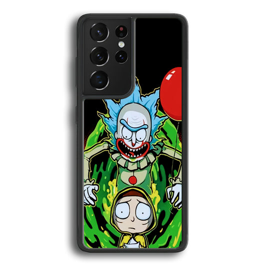 Rick and Morty IT Style Samsung Galaxy S21 Ultra Case
