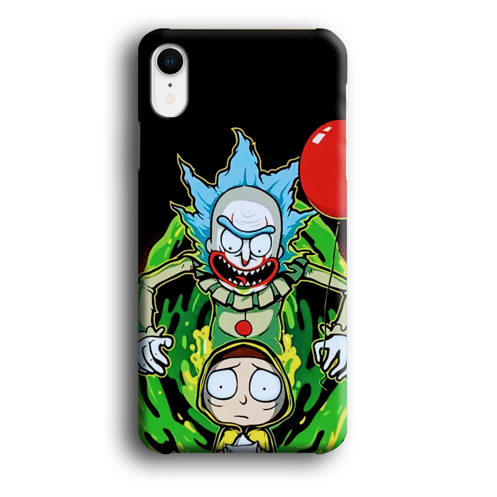 Rick and Morty IT Style iPhone XR Case