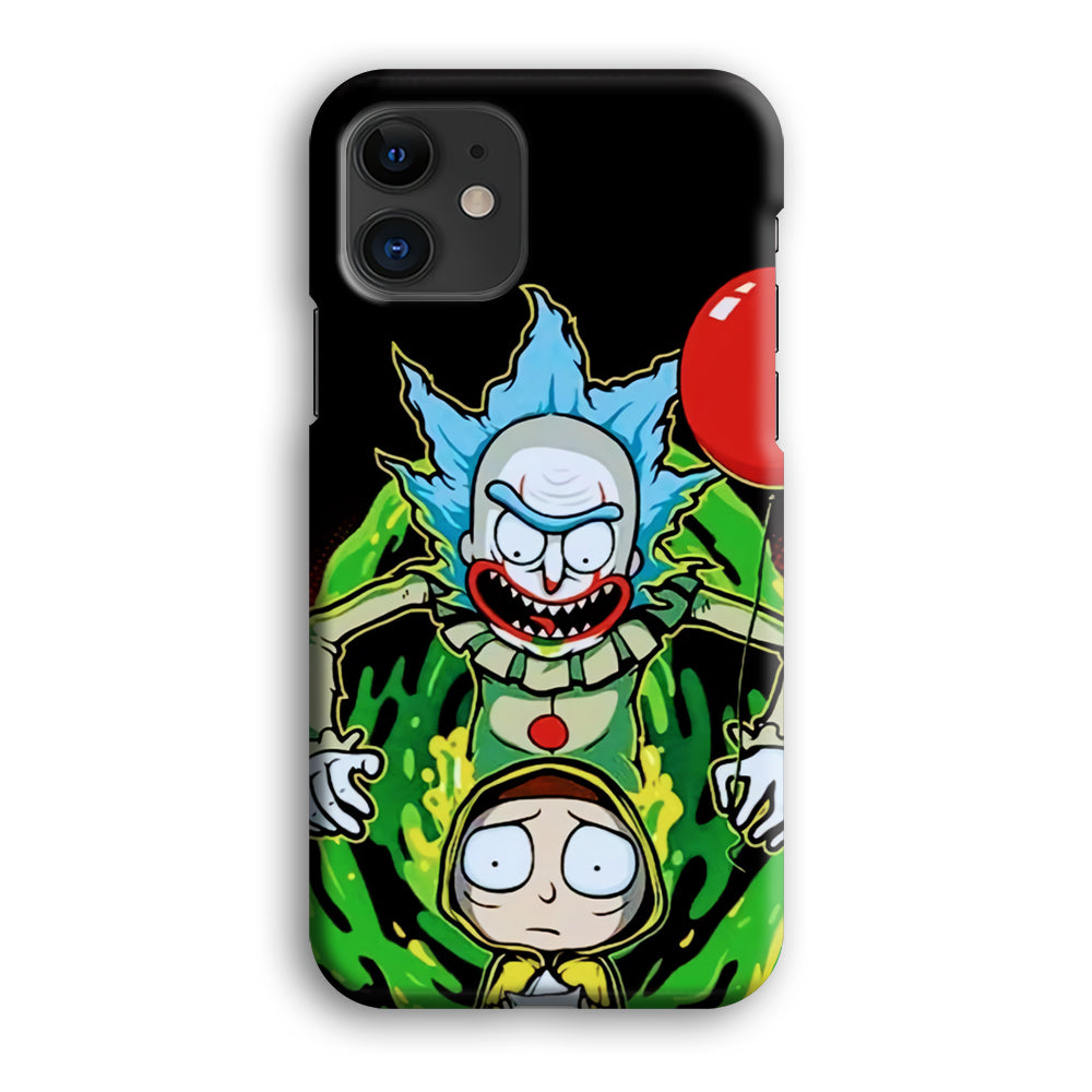 Rick and Morty IT Style iPhone 12 Case