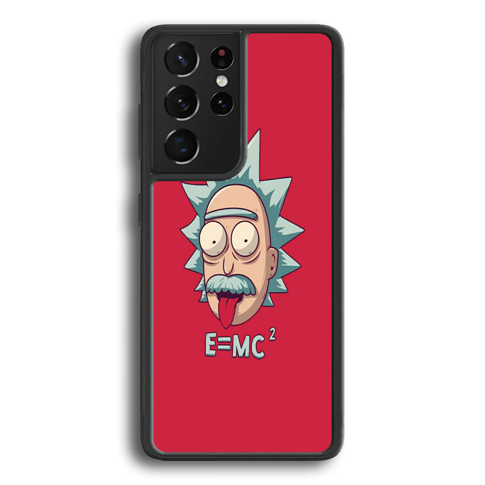 Rick and Morty Red Samsung Galaxy S21 Ultra Case