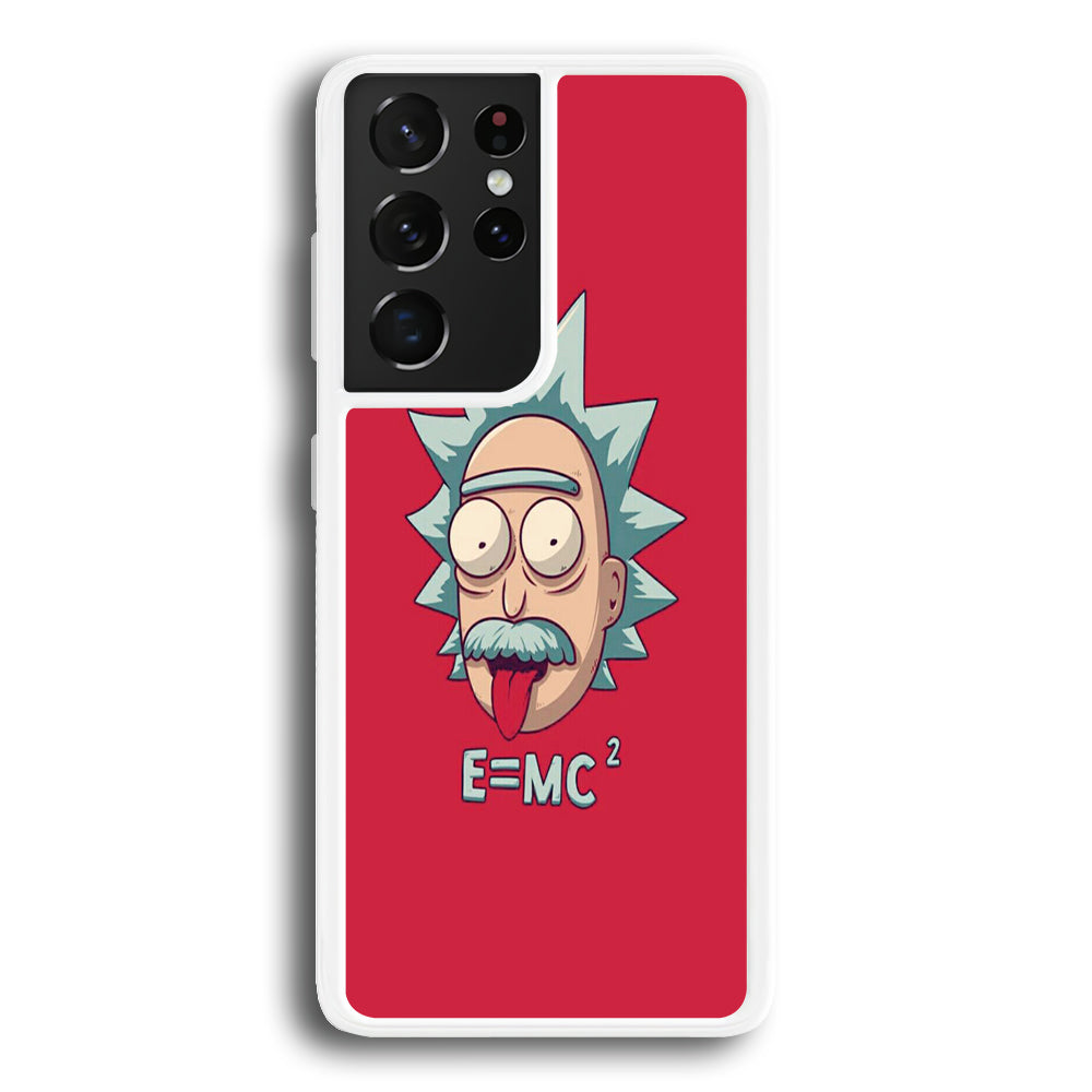 Rick and Morty Red Samsung Galaxy S21 Ultra Case