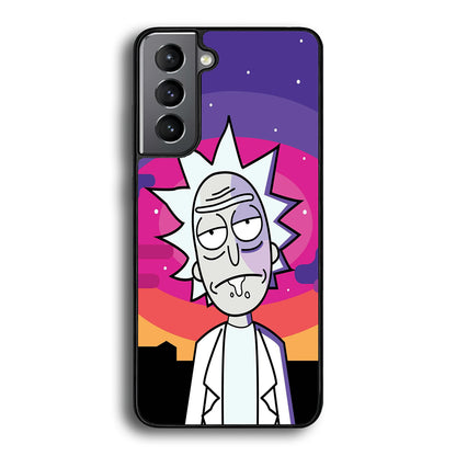 Rick and Morty Sky Samsung Galaxy S21 Case