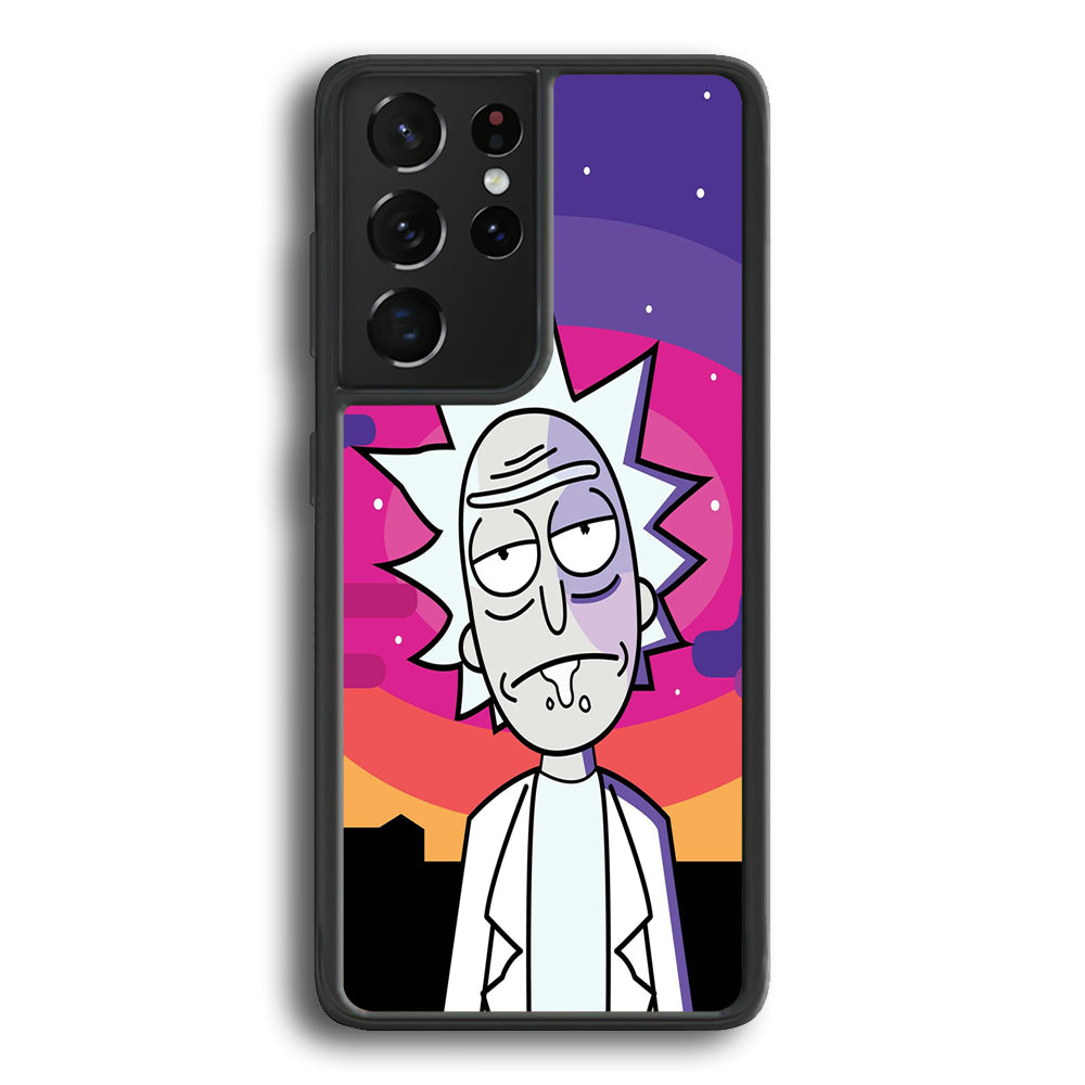 Rick and Morty Sky Samsung Galaxy S21 Ultra Case