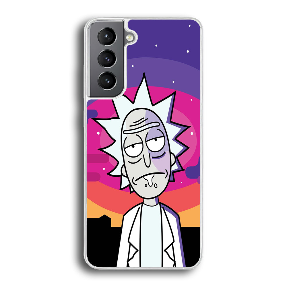 Rick and Morty Sky Samsung Galaxy S21 Plus Case